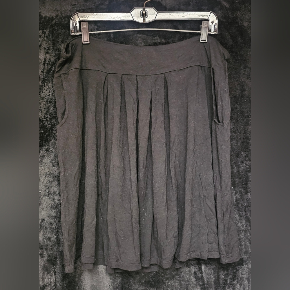 Chic Black A-Line Women's Skirt